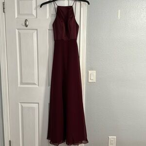 Garnet Bridesmaid Gown